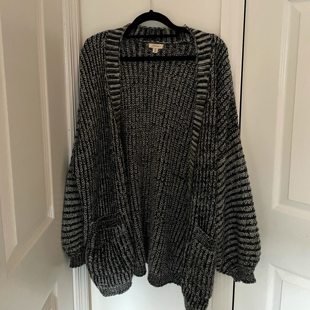 Black & White Cardigan